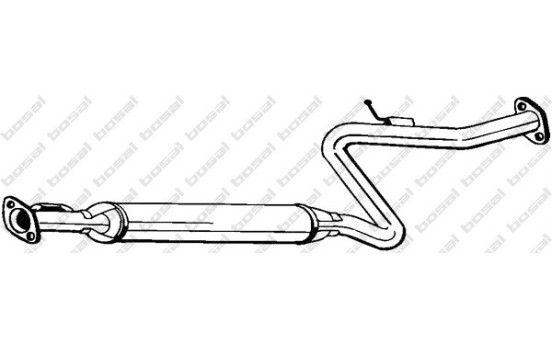 Middle Silencer 282-877 Bosal