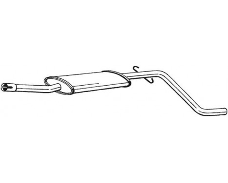 Middle Silencer 282-977 Bosal, Image 2