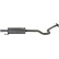Middle Silencer 282-983 Bosal