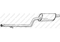 Middle Silencer 282-995 Bosal