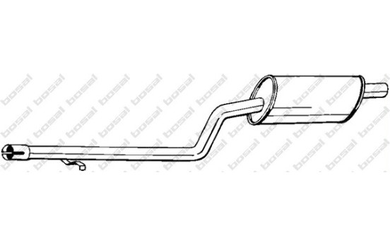 Middle Silencer 282-995 Bosal