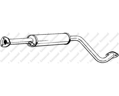 Middle Silencer 282-999 Bosal