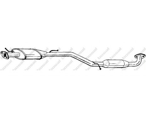 Middle Silencer 283-047 Bosal