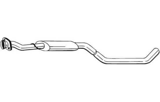 Middle Silencer 283-087 Bosal, Image 2