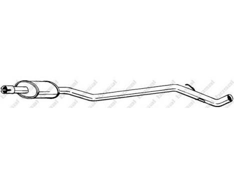 Middle Silencer 283-101 Bosal
