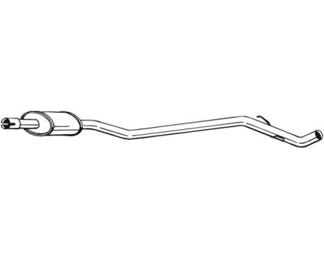 Middle Silencer 283-101 Bosal, Image 2