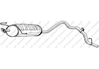 Middle silencer 283-125 Bosal