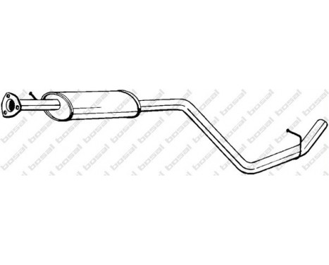 Middle Silencer 283-143 Bosal