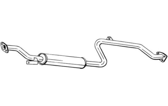 Middle Silencer 283-181 Bosal, Image 2