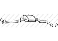 Middle Silencer 283-189 Bosal
