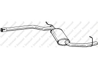 Middle Silencer 283-305 Bosal