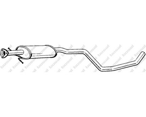 Middle Silencer 283-333 Bosal