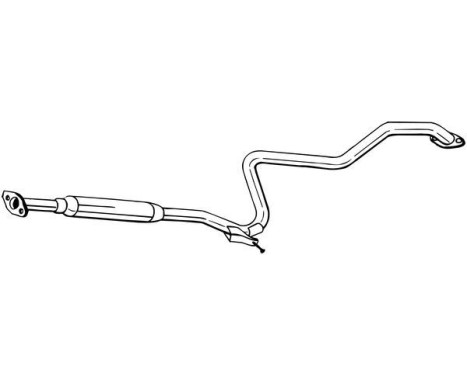 Middle Silencer 283-341 Bosal, Image 2