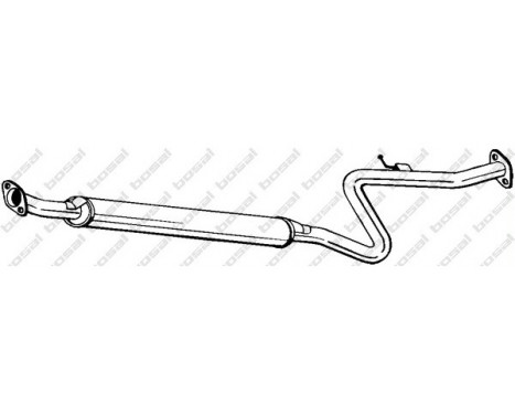 Middle Silencer 283-377 Bosal