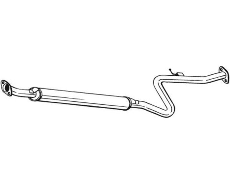 Middle Silencer 283-377 Bosal, Image 2