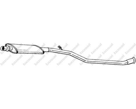 Middle Silencer 283-389 Bosal