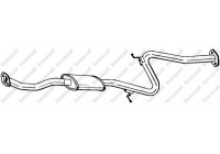 Middle Silencer 283-471 Bosal