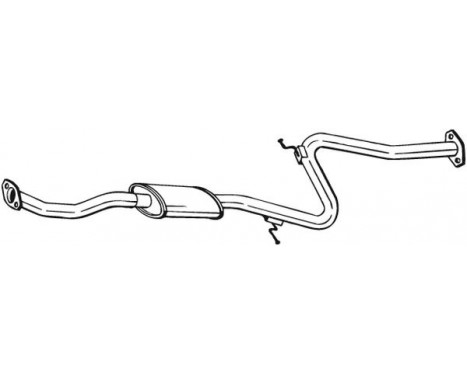 Middle Silencer 283-471 Bosal, Image 2