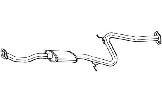 Middle Silencer 283-471 Bosal, Image 2