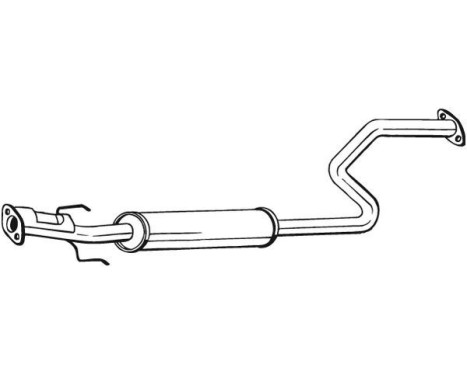 Middle Silencer 283-503 Bosal, Image 2