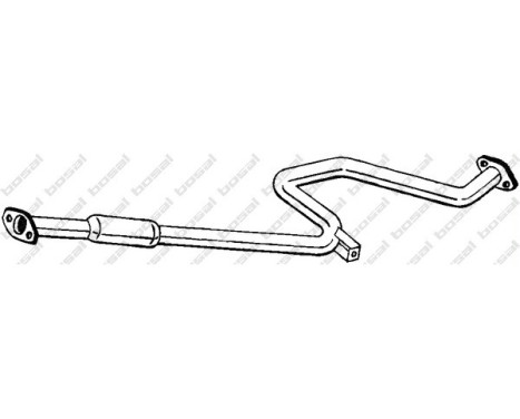 Middle silencer 283-519 Bosal