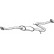 Middle Silencer 283-521 Bosal, Thumbnail 2
