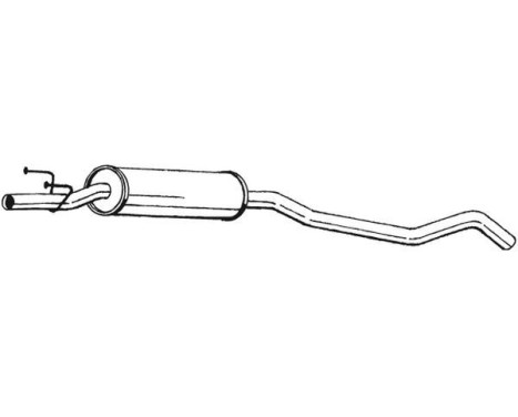 Middle Silencer 283-583 Bosal, Image 2