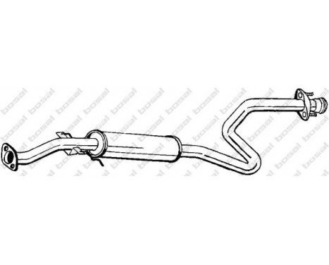 Middle Silencer 283-793 Bosal, Image 2