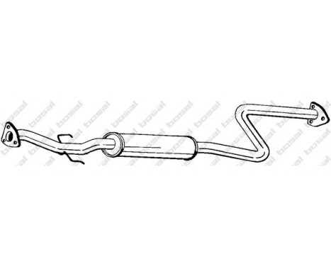Middle Silencer 283-801 Bosal