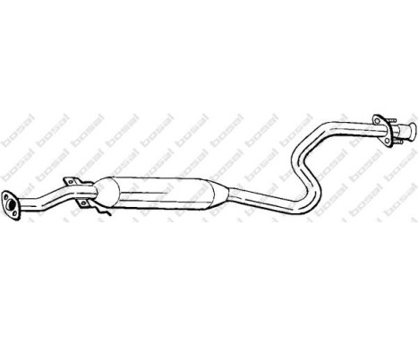 Middle Silencer 283-823 Bosal, Image 2
