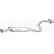 Middle Silencer 283-823 Bosal, Thumbnail 2
