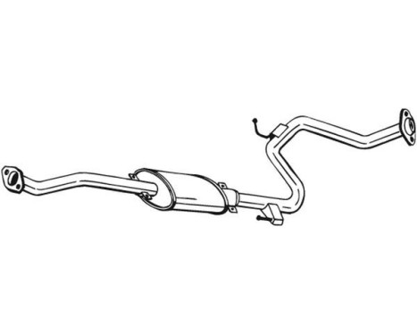 Middle Silencer 283-853 Bosal, Image 2