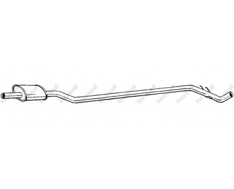 Middle Silencer 283-981 Bosal
