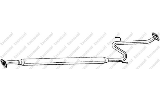 Middle Silencer 284-005 Bosal, Image 2