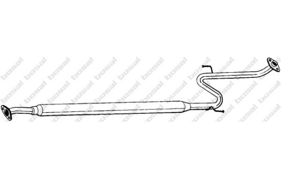 Middle Silencer 284-005 Bosal