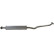 Middle Silencer 284-099 Bosal, Thumbnail 2