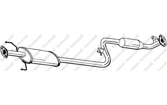 Middle Silencer 284-193 Bosal