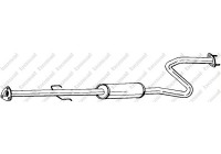 Middle Silencer 284-241 Bosal
