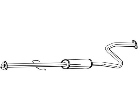 Middle Silencer 284-241 Bosal, Image 2
