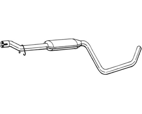 Middle Silencer 284-261 Bosal, Image 2