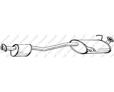 Middle Silencer 284-289 Bosal