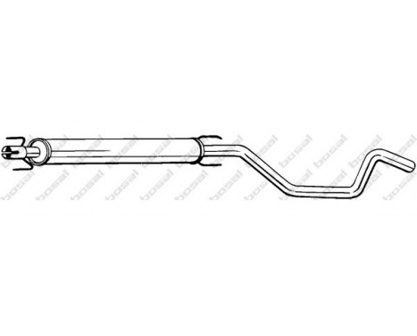 Middle Silencer 284-323 Bosal