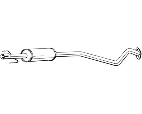 Middle Silencer 284-367 Bosal, Image 2