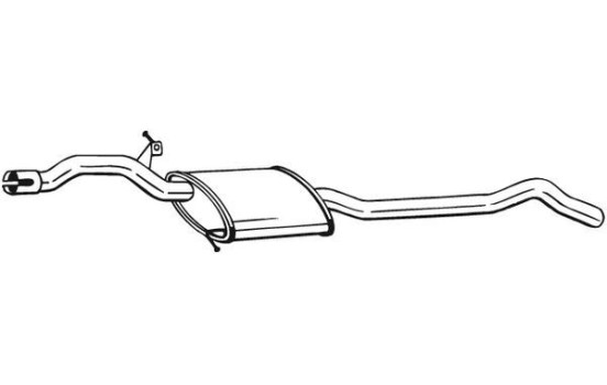 Middle Silencer 284-463 Bosal