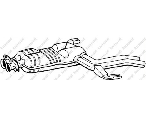 Middle Silencer 284-477 Bosal