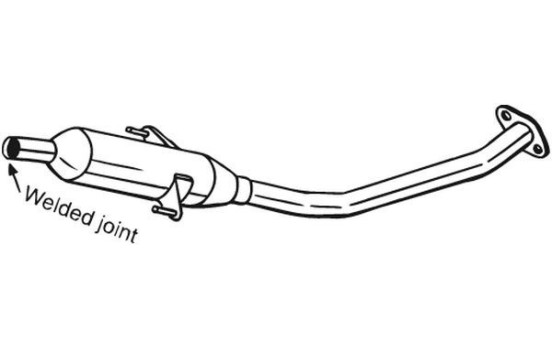 Middle Silencer 284-571 Bosal