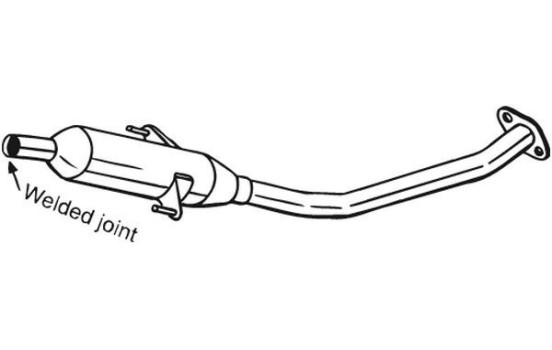 Middle Silencer 284-573 Bosal