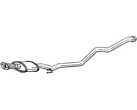 Middle Silencer 284-631 Bosal