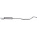 Middle Silencer 284-639 Bosal