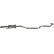Middle silencer 284-801 Bosal